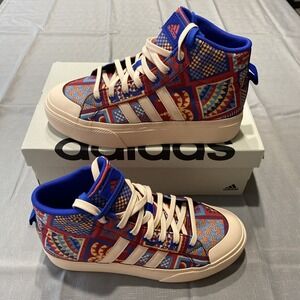 adidas Multicolor High-Top Athletic Shoes